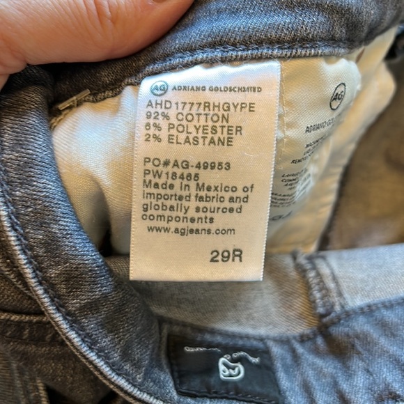 AG Farrah Skinny Ankle Size 29 R - Picture 6 of 6